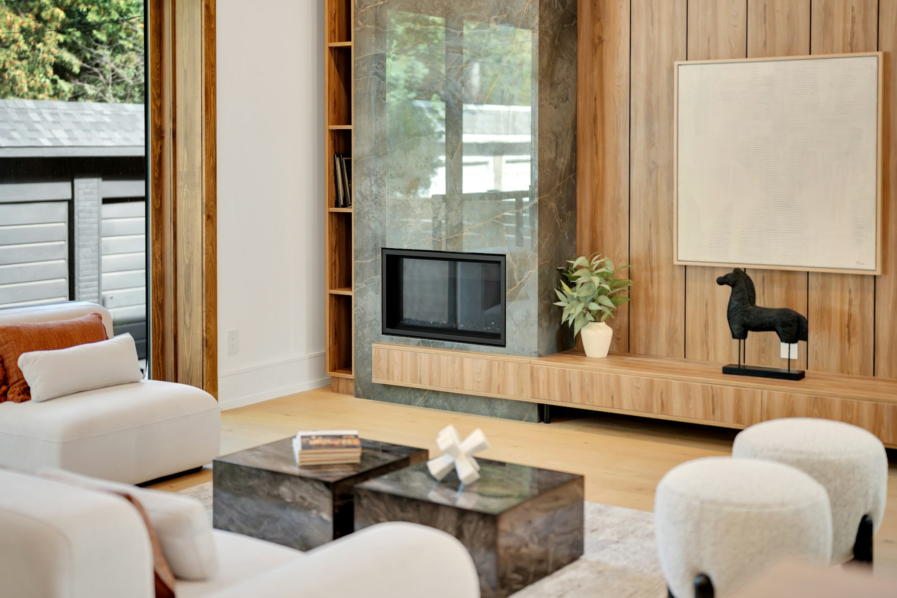 Illustrative interior project